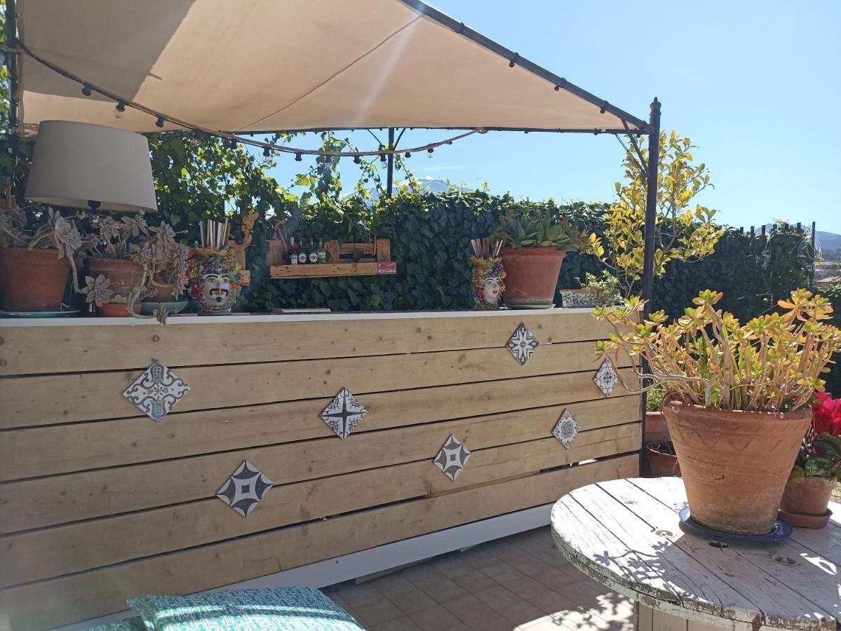 Bed and Breakfast Good Morning Etna Bronte Exterior foto