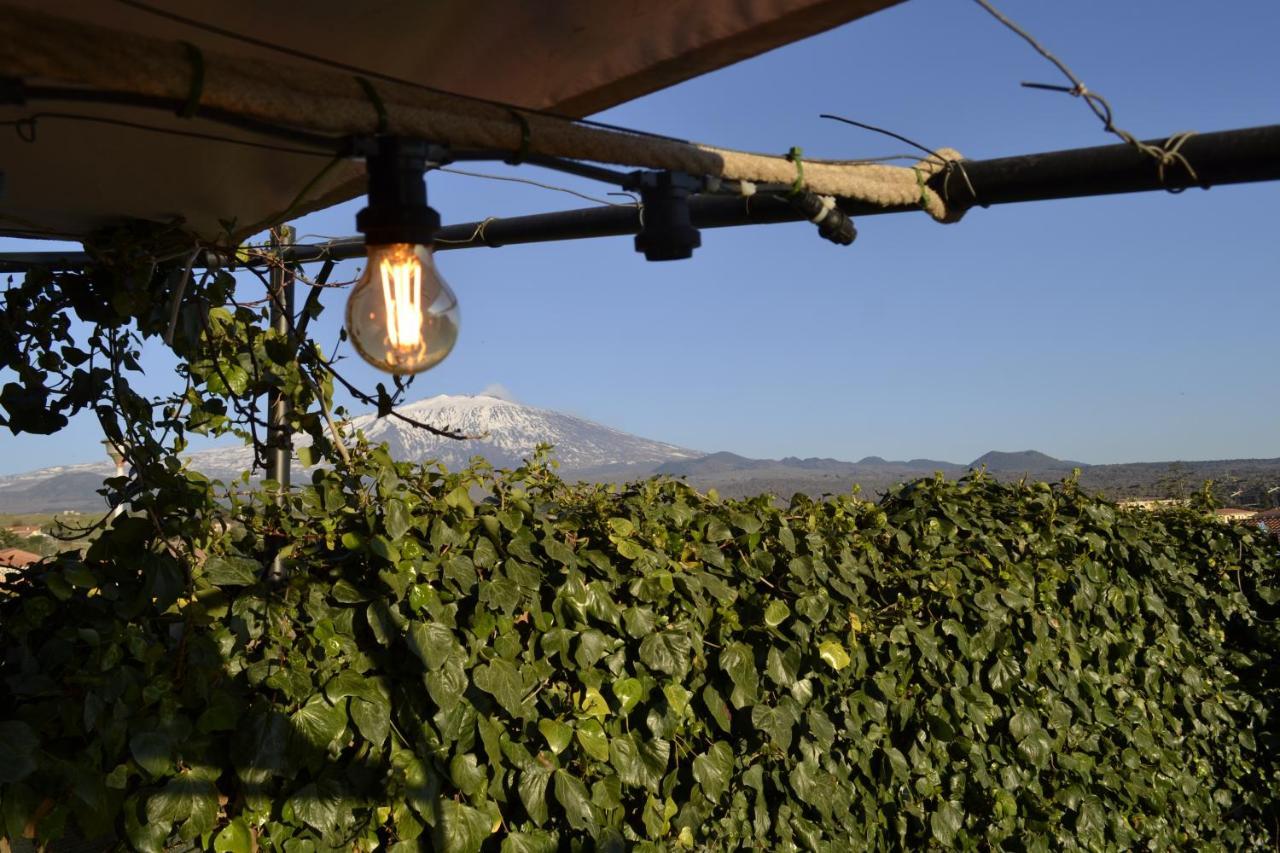 Bed and Breakfast Good Morning Etna Bronte Exterior foto