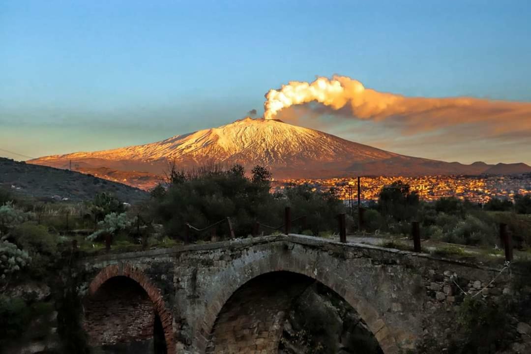 Bed and Breakfast Good Morning Etna Bronte Exterior foto